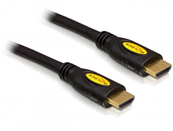 DELOCK HDMI Kabel Ethernet A -> A St/St 5.00m 4K Gold - 82455