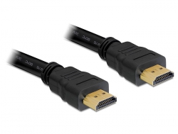 DELOCK HDMI Kabel Ethernet A -> A St/St 15.00m 4K Gold