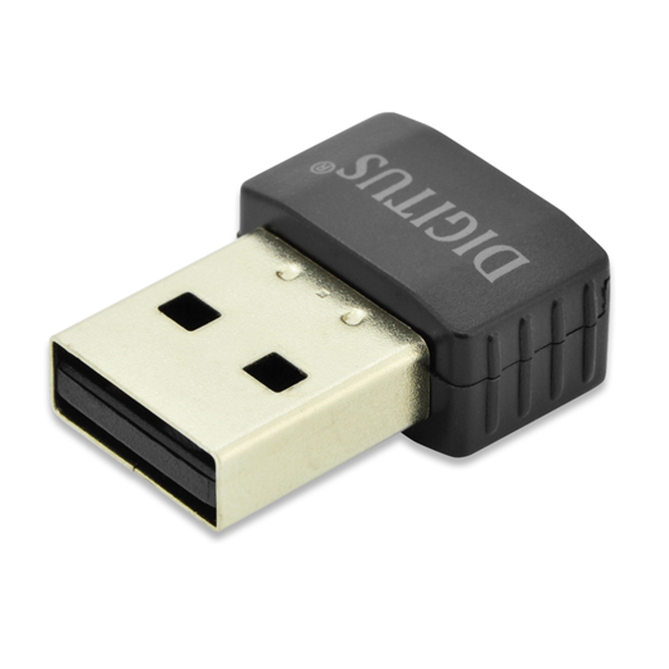 DIGITUS WLAN USB-Adapter 600Mbps Tiny Size schwarz 11ac - DN-70565