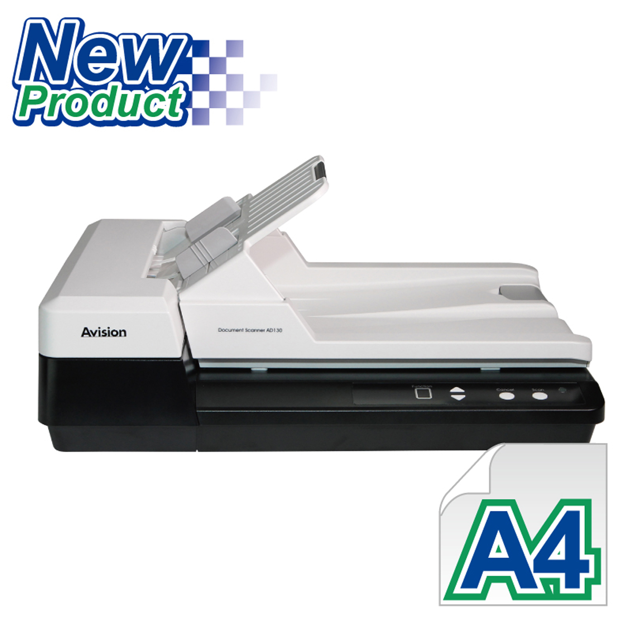 Avision Dokumentenscanner AD130 A4 Duplex - DF-1701B