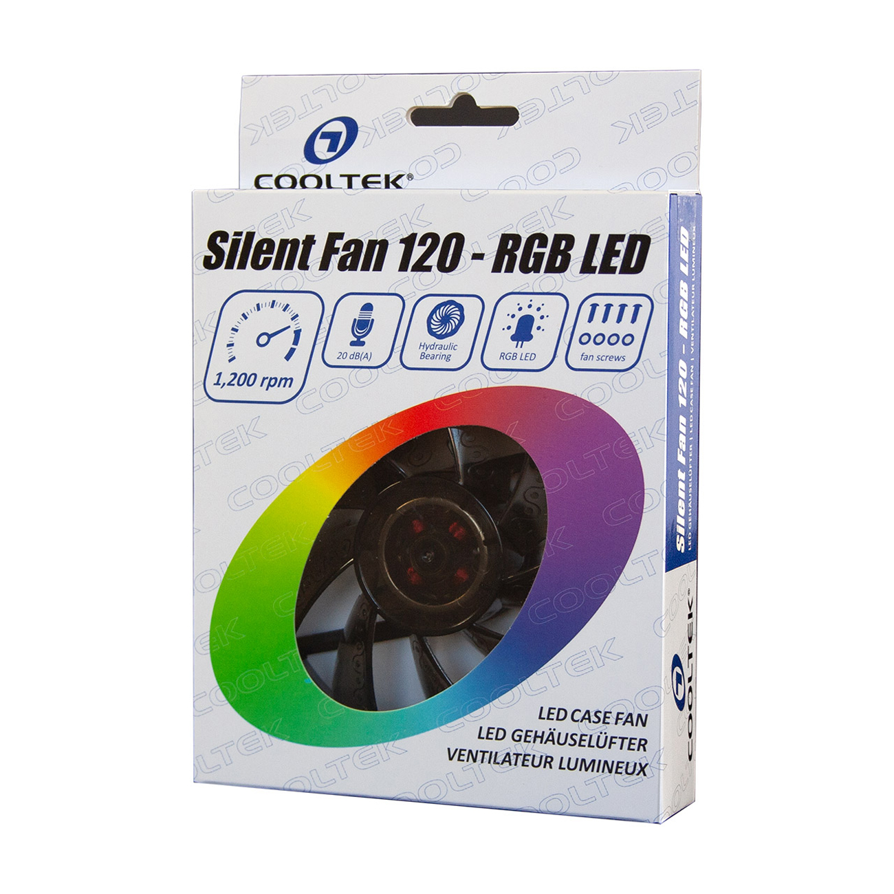 Cooltek CT120RGB, Lüfter, Lüfter Cooltek Silent Fan CT120RGB (BILD6)