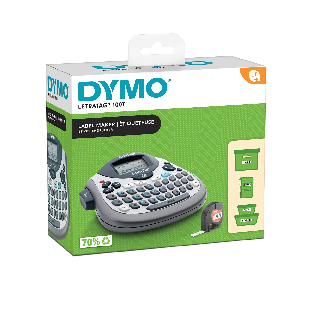 Dymo 2174591, Etikettendrucker, DYMO LetraTag LT-100T 2174591 (BILD2)