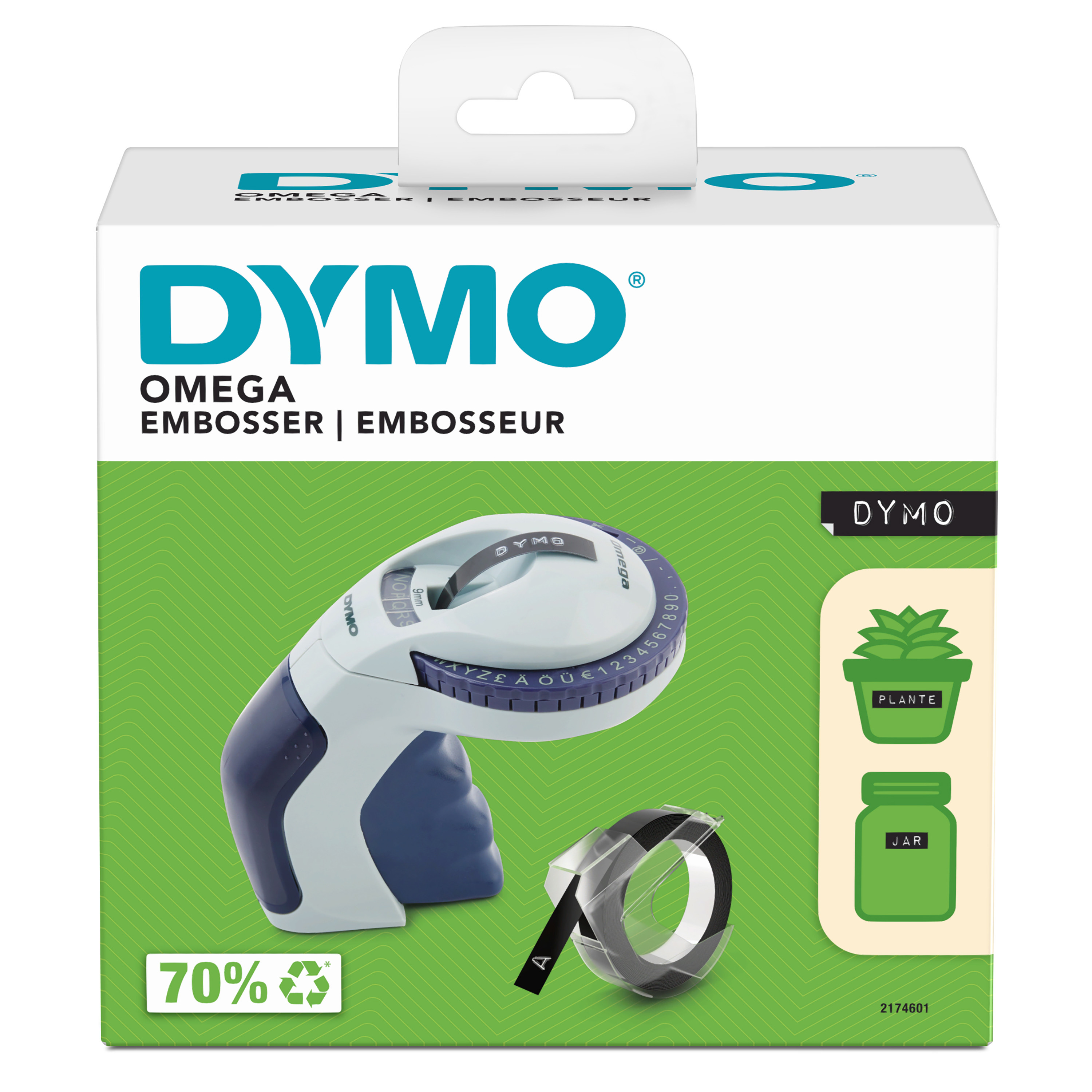 Dymo 2174601, Etikettendrucker, DYMO Omega Prägegerät 2174601 (BILD3)