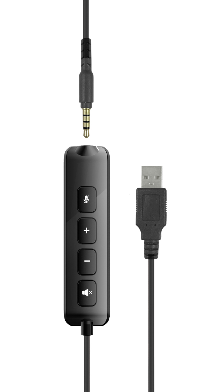 Speedlink SL-870007-BK, Headsets, Speedlink Office USB,  (BILD5)